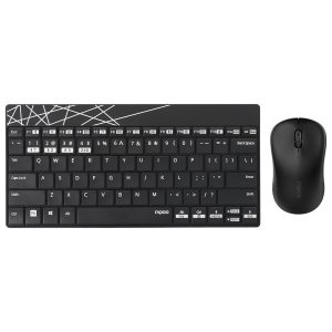 Rapoo 8000M WireLESS Keyboard and mouse 00