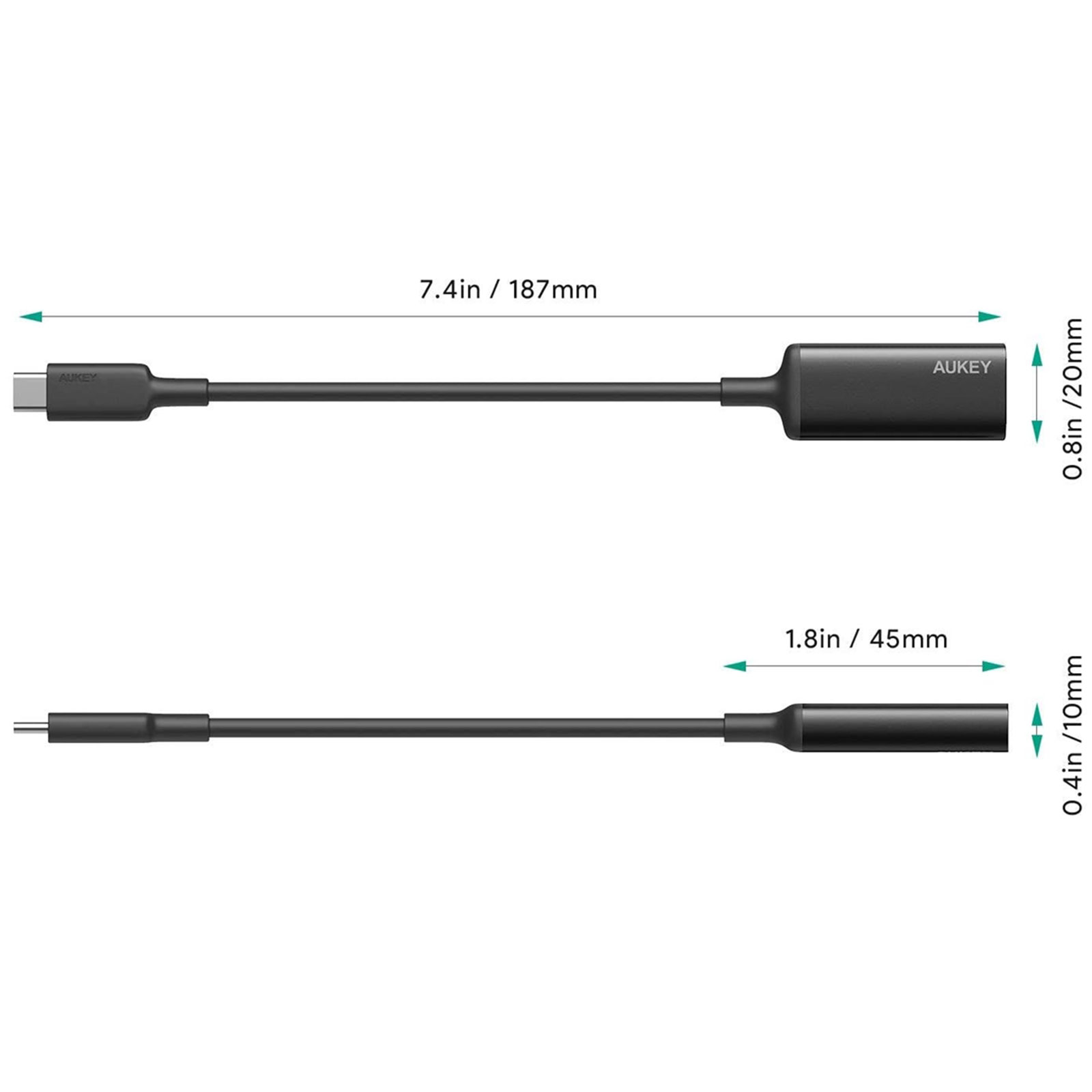 Aukey CB-A29 Type-C-HTMI 16cm Cable-01 کابل آکی Type-C به HDMI | کابل تبدیل آکی Type-C به HDMI | کابل رابط آکی Type-C به HDMI طول 16cm مدل CB-A29 | کابل رابط آکی Type-C به HDMI طول 16سانتی متر مدل CB-A29 | باماهمراه | کابل آکی مشهد | کابل تبدیل آکی مشهد | کابل Aukey مشهد | کابل تبدیل Aukey مشهد