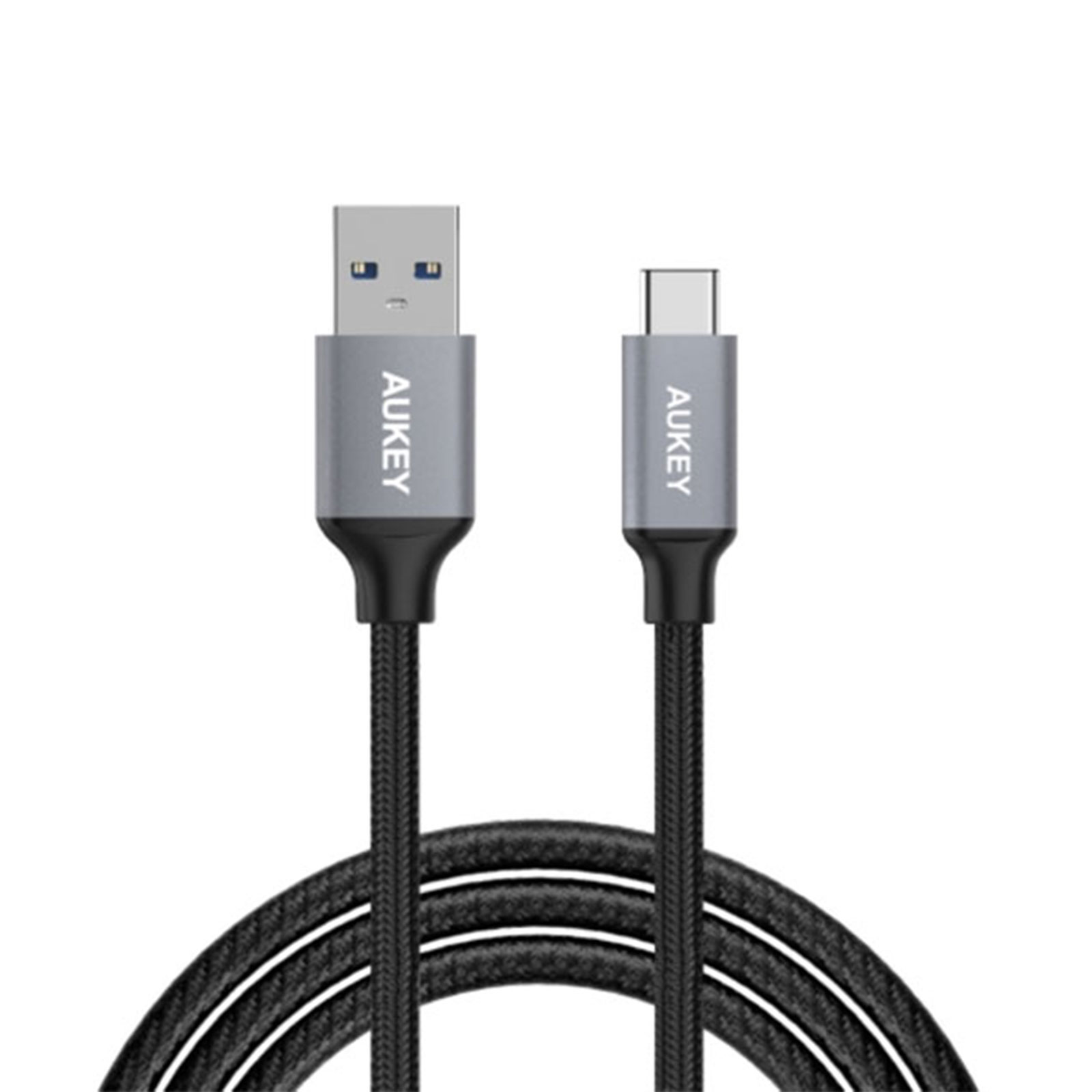 Aukey CB-CD2 Type-C to Type-A 3.0 1m Cable-00 کابل آکی Type-A به Type-C | کابل تبدیل آکی Type-A به Type-C | ککابل رابط آکی Type-C به Type-A 3.0 طول 1m مدل CB-CD2 | کابل رابط آکی Type-C به Type-A 3.0 طول 1 متر مدل CB-CD2 | باماهمراه | کابل آکی مشهد | کابل تبدیل آکی مشهد | کابل Aukey مشهد | کابل تبدیل Aukey مشهد