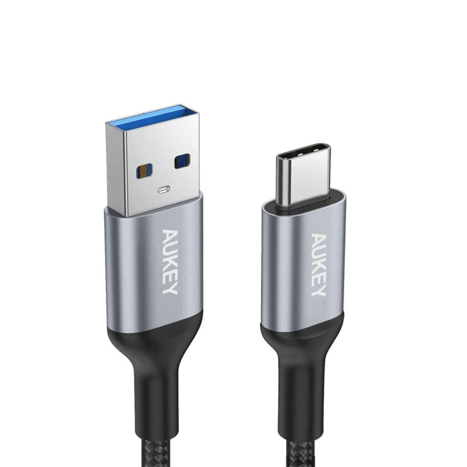 Aukey CB-CD2 Type-C to Type-A 3.0 1m Cable-01 کابل آکی Type-A به Type-C | کابل تبدیل آکی Type-A به Type-C | ککابل رابط آکی Type-C به Type-A 3.0 طول 1m مدل CB-CD2 | کابل رابط آکی Type-C به Type-A 3.0 طول 1 متر مدل CB-CD2 | باماهمراه | کابل آکی مشهد | کابل تبدیل آکی مشهد | کابل Aukey مشهد | کابل تبدیل Aukey مشهد