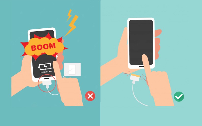 اشتباهات در شارژ کردن گوشی موبایل | شارژر تقلبی | شارژر موبایل مشهد | شارژر موبایل