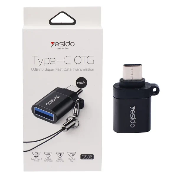 تبدیل OTG Type C to USB 3.0 yesido GS06
