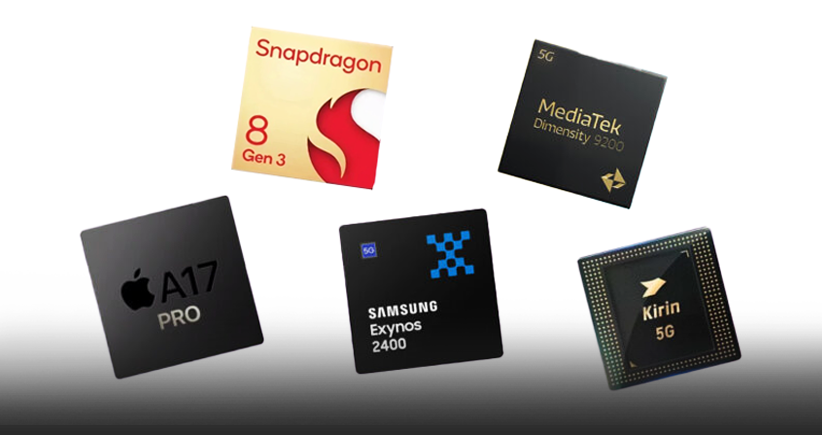 پردازنده های موبایل در سال 2024